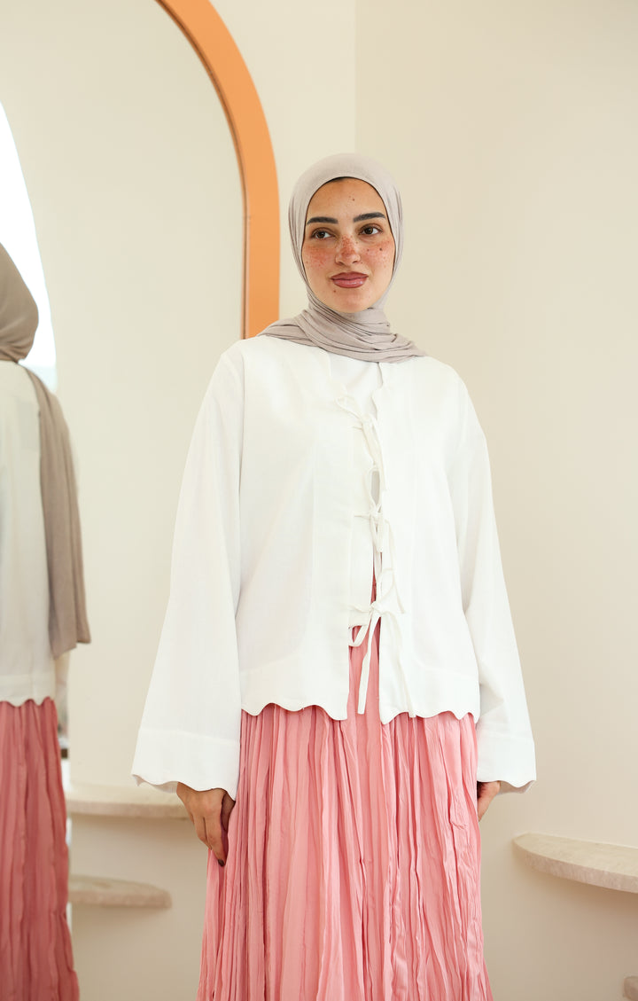 Soft Tie Blouse