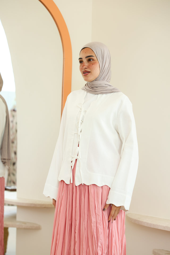 Soft Tie Blouse