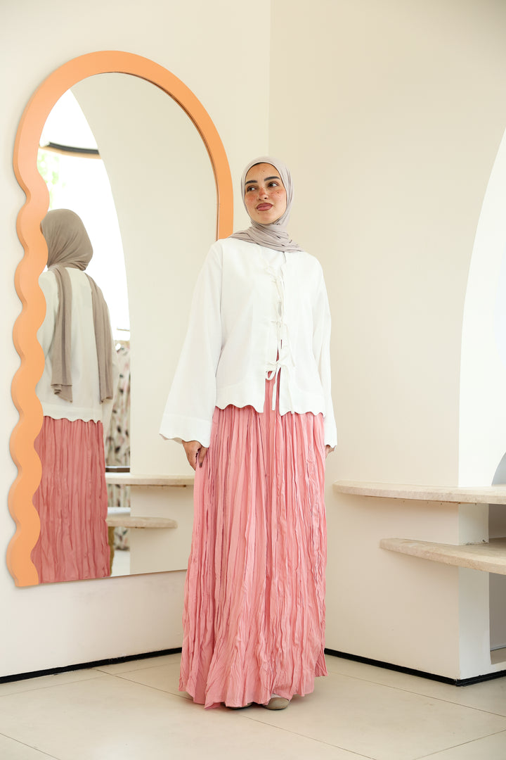 Soft Tie Blouse