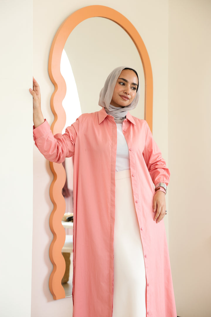 Double Side Buttons Dress