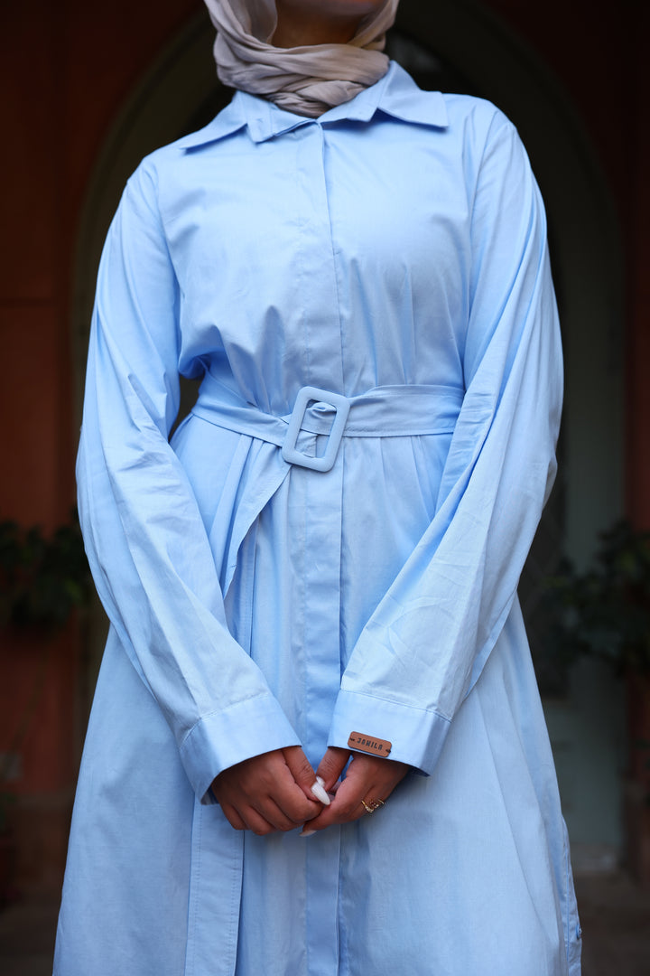 Double Side Buttons Dress