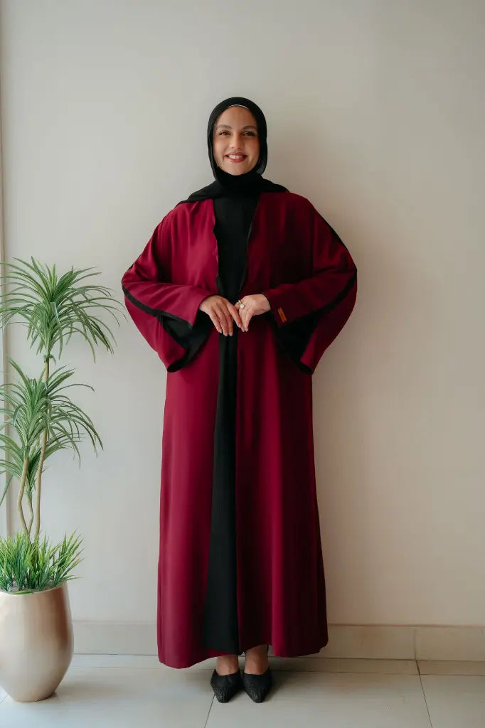 Double face abaya