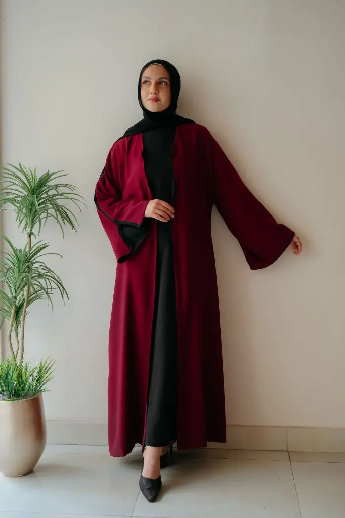 Double face abaya