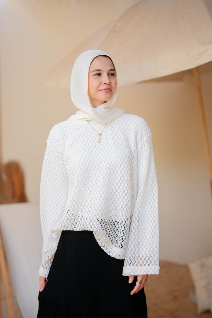 Bali knit blouse