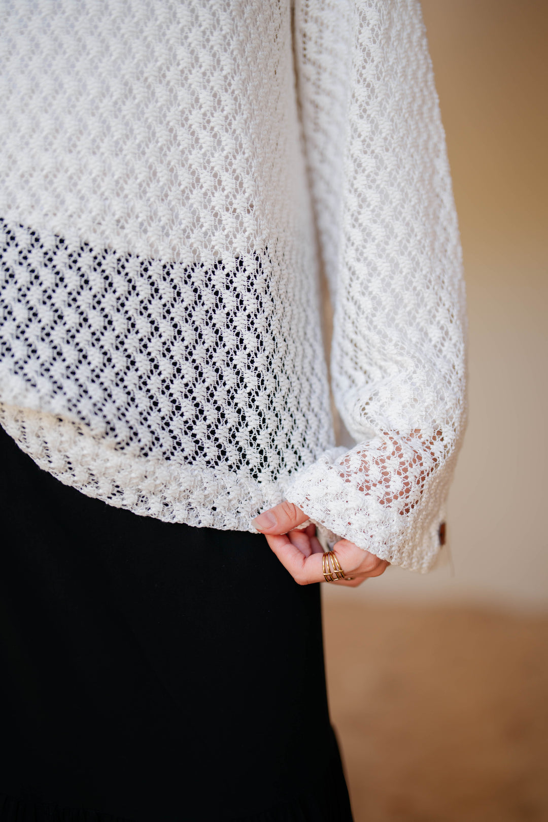Bali knit blouse