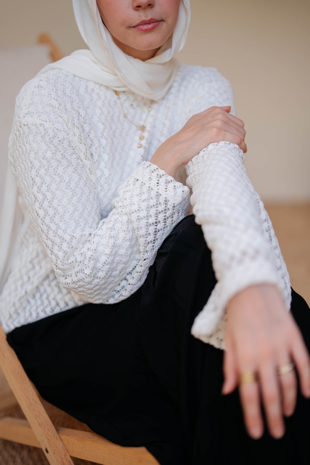 Bali knit blouse