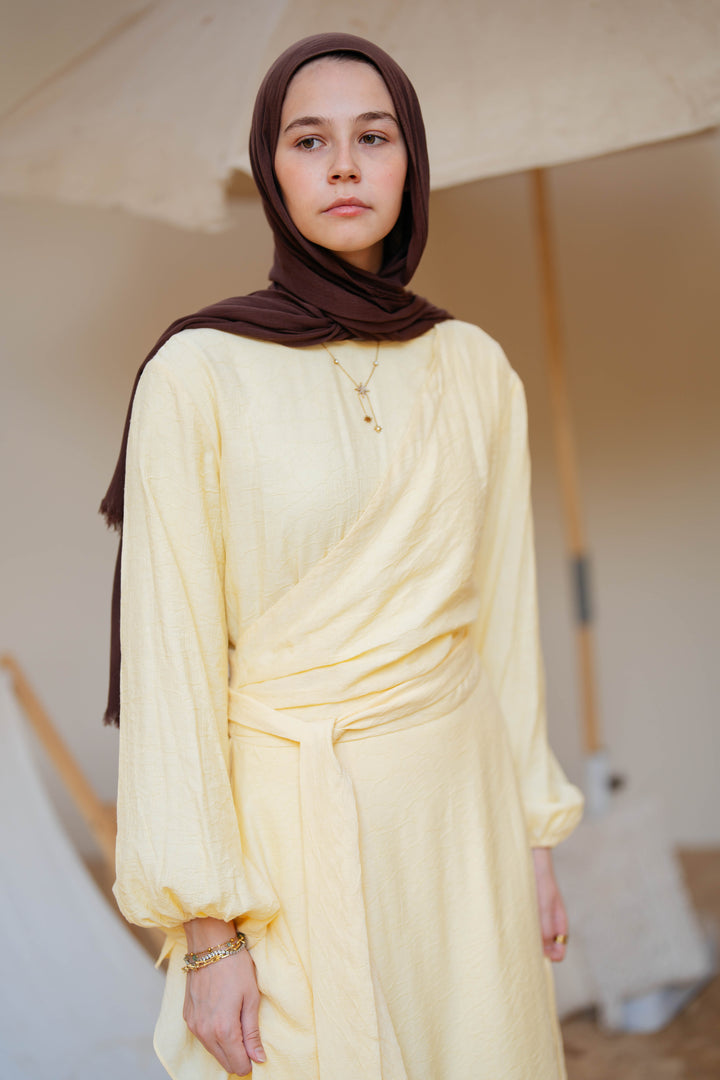 Side Ruffles Dress