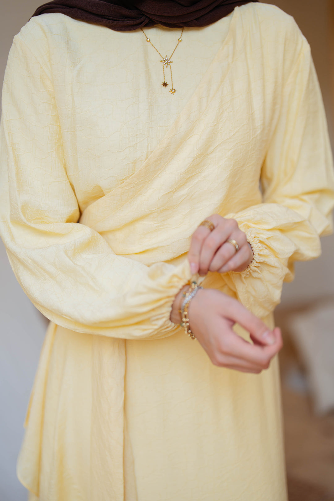 Side Ruffles Dress