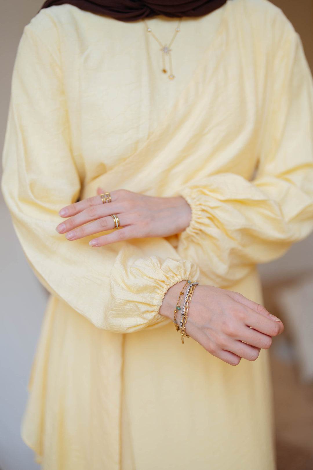 Side Ruffles Dress