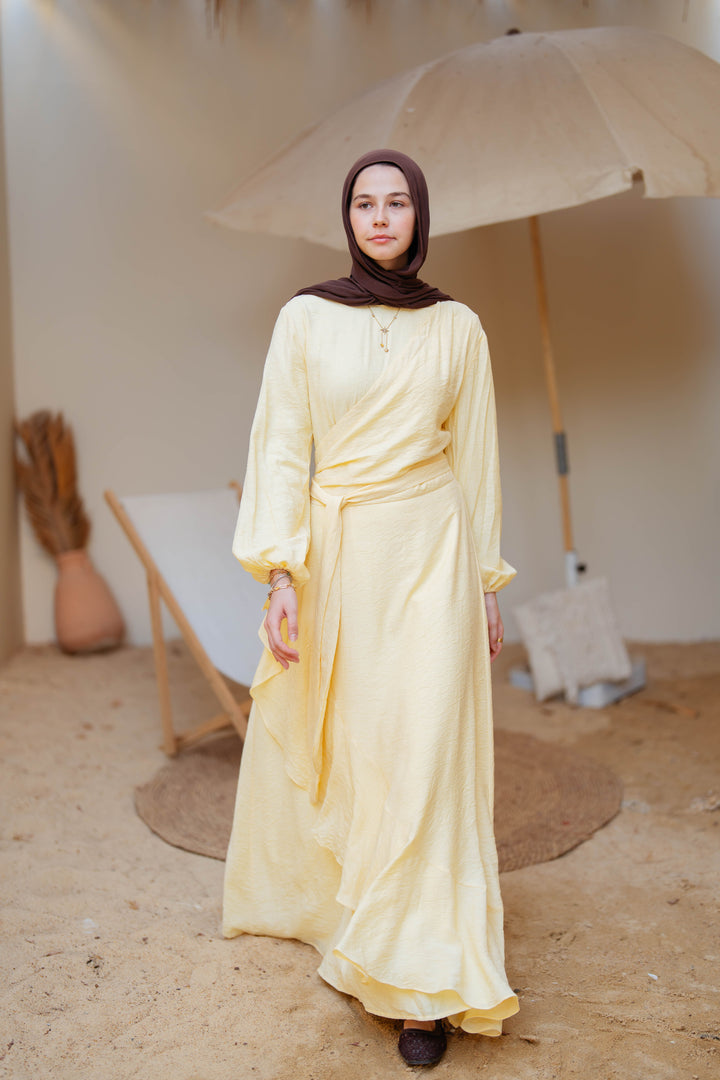 Side Ruffles Dress