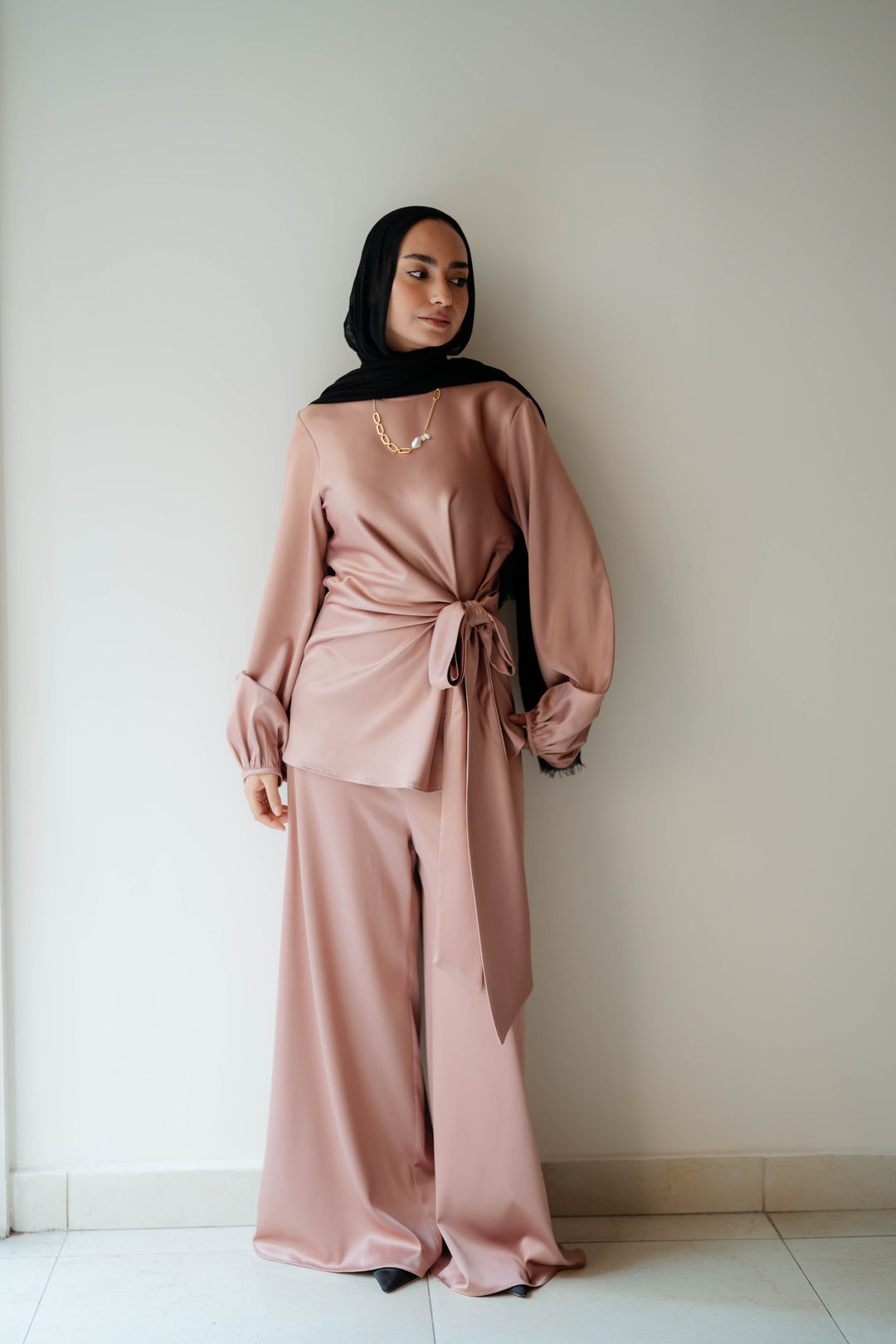 Alina Satin Pants