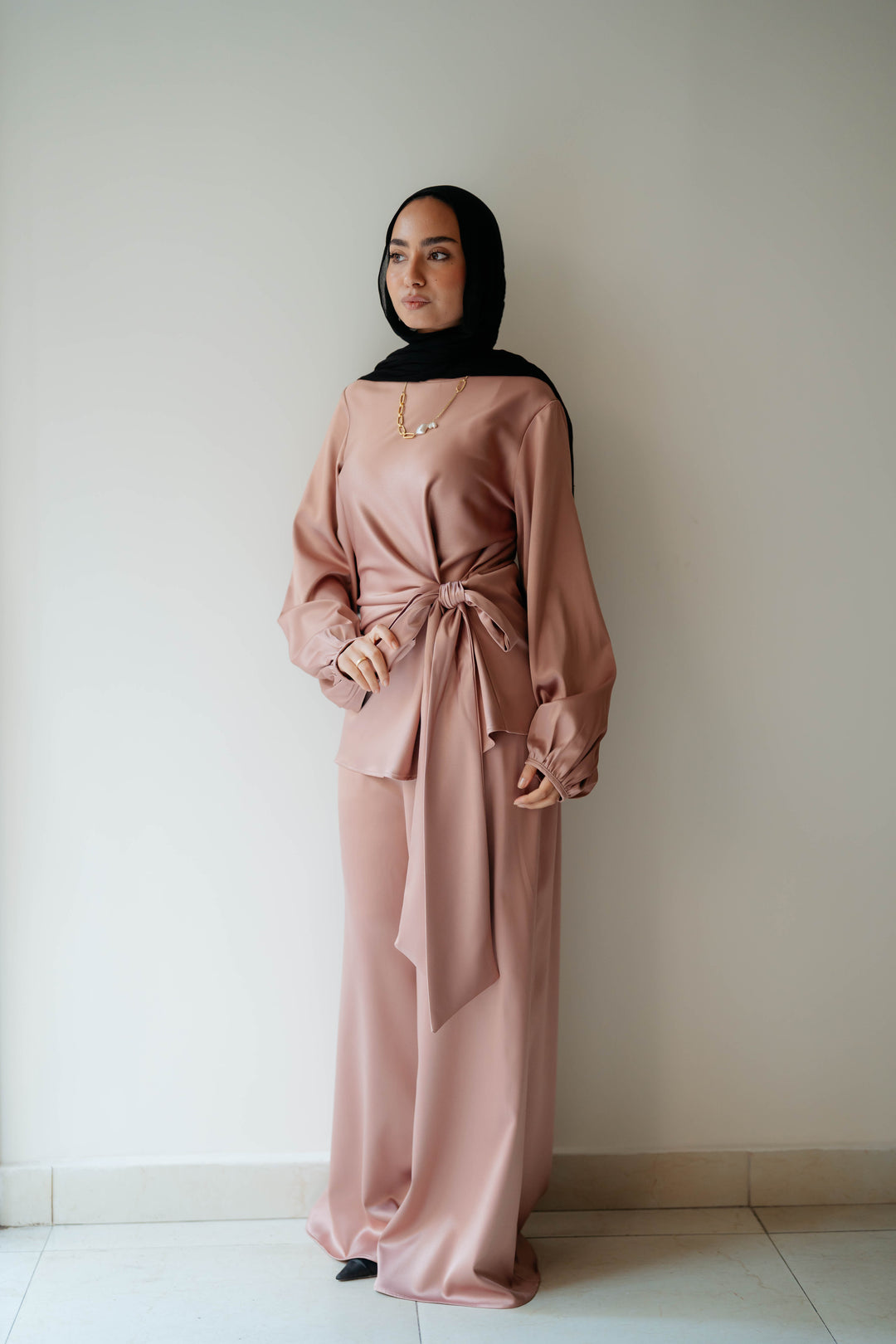 Alina Satin Pants