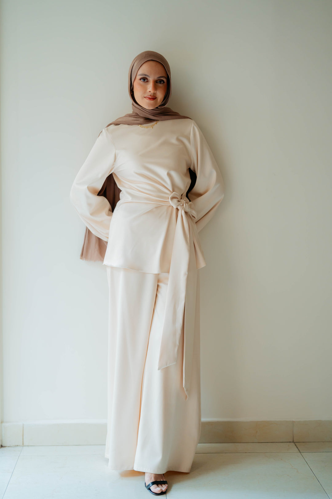 Alina Satin Pants