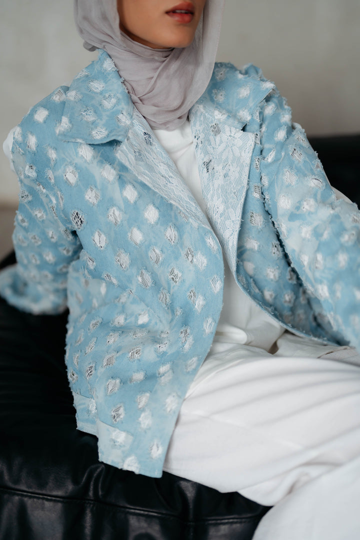 Frost denim jacket