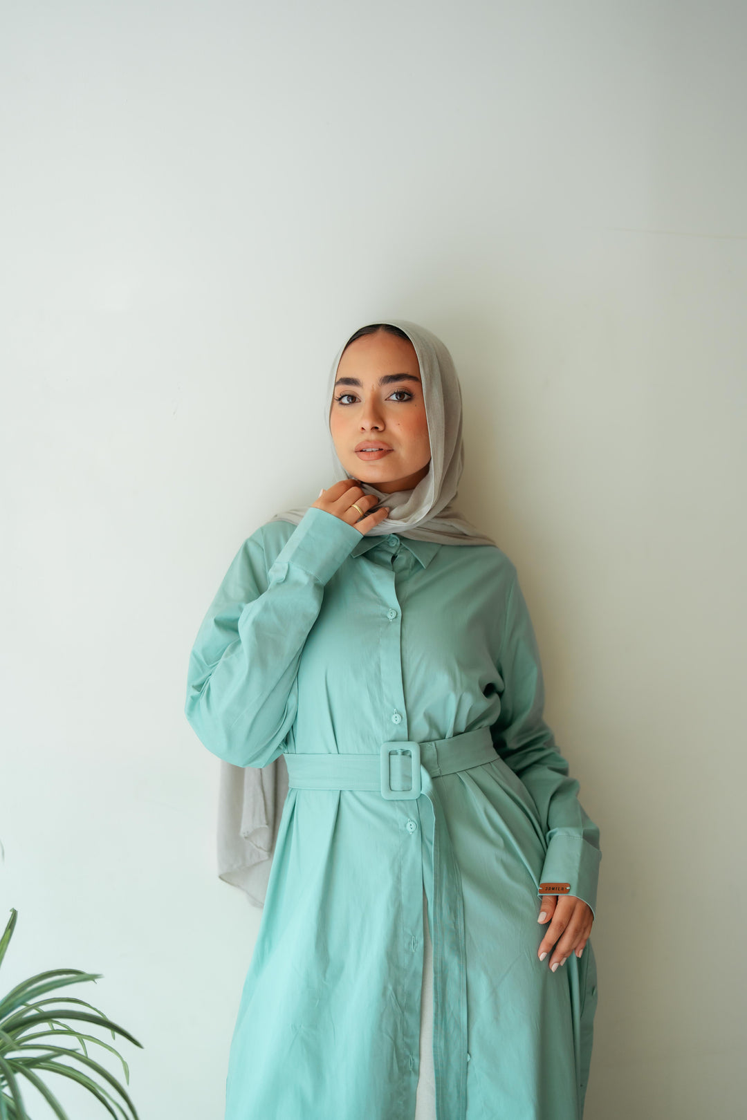 Double Side Buttons Dress