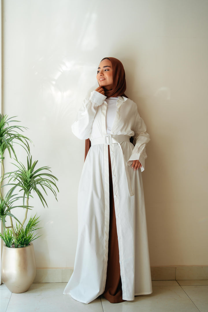 Double Side Buttons Dress