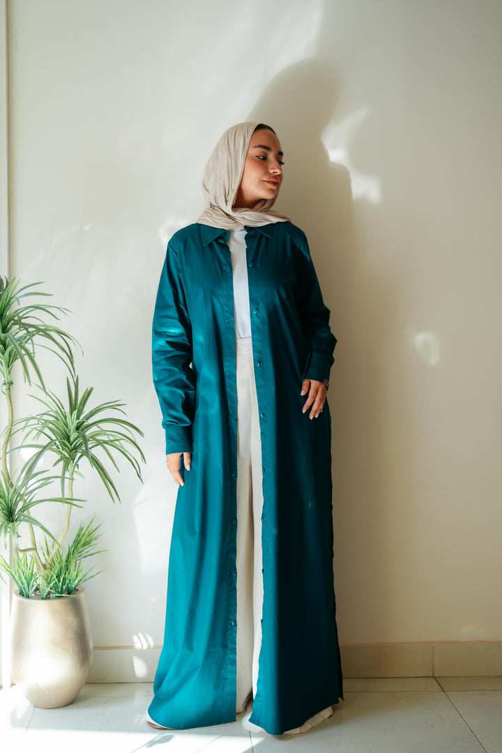 Double Side Buttons Dress
