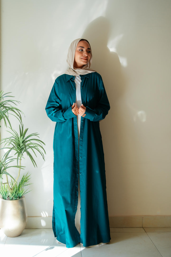 Double Side Buttons Dress
