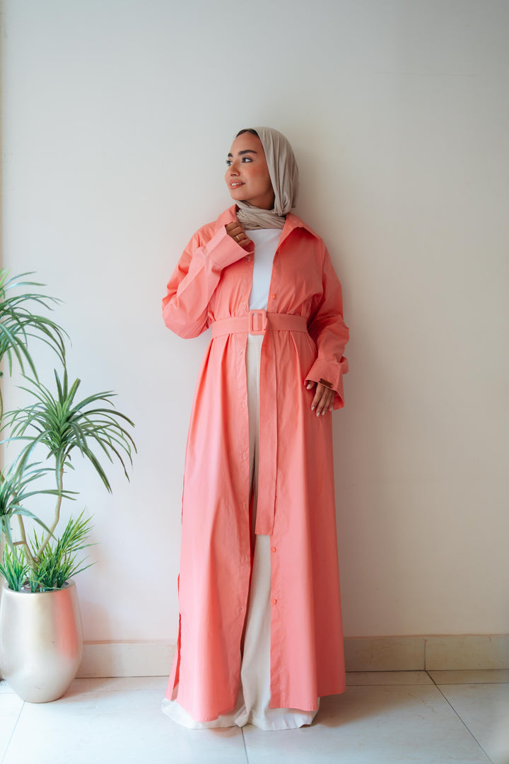 Double Side Buttons Dress