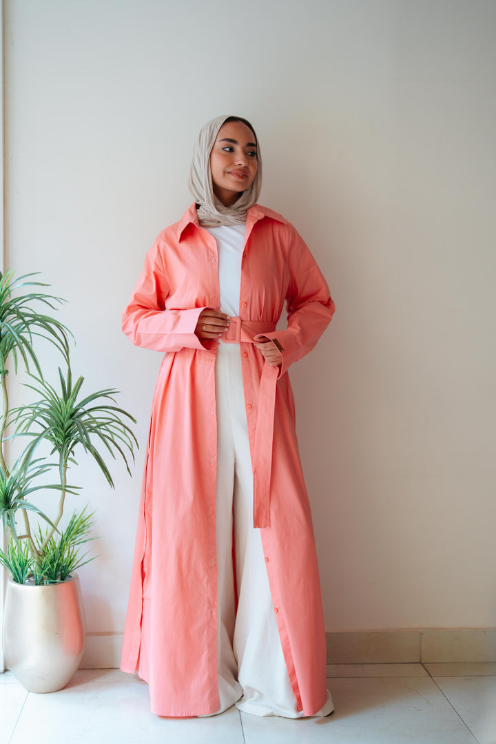 Double Side Buttons Dress