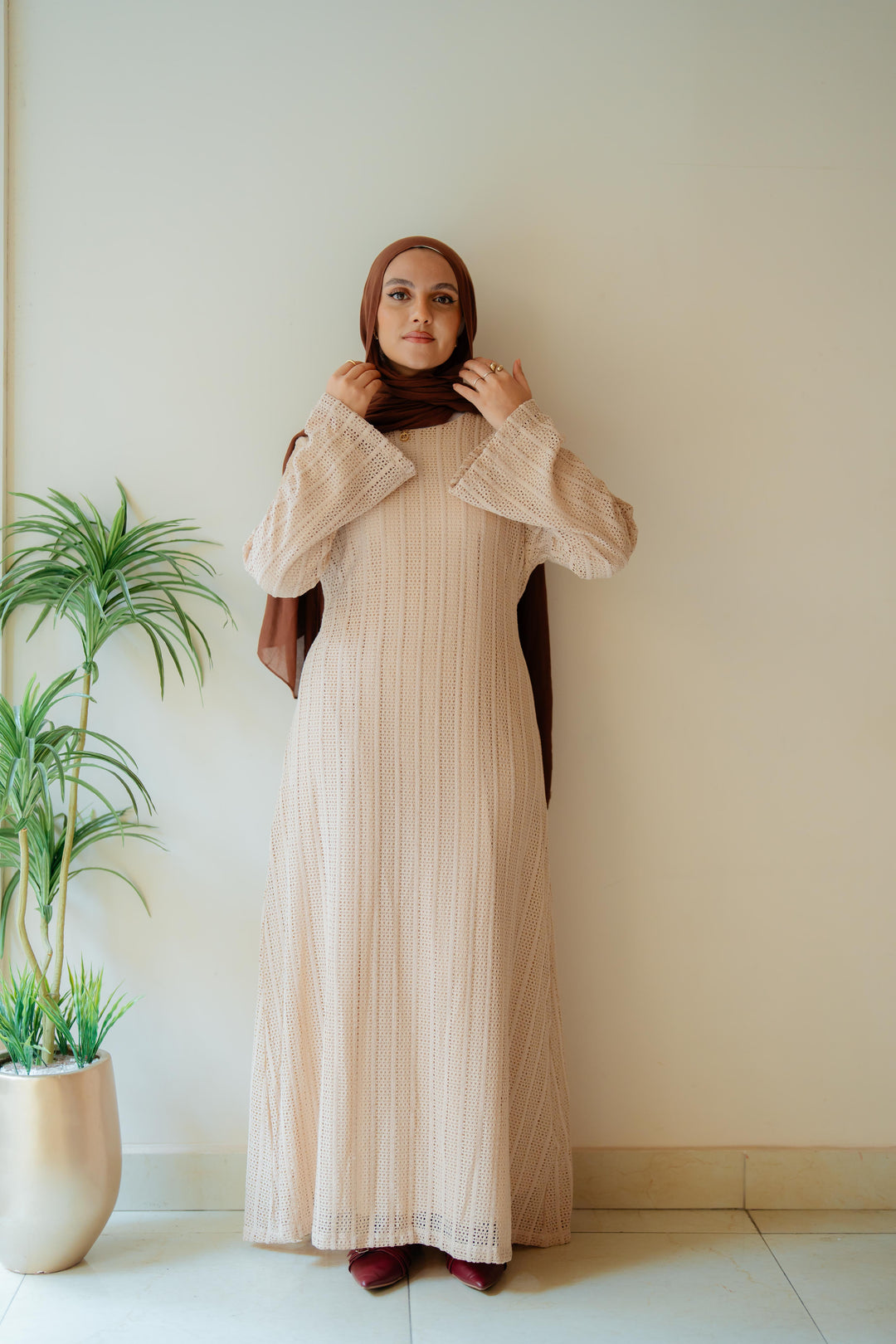 Net Look Dress