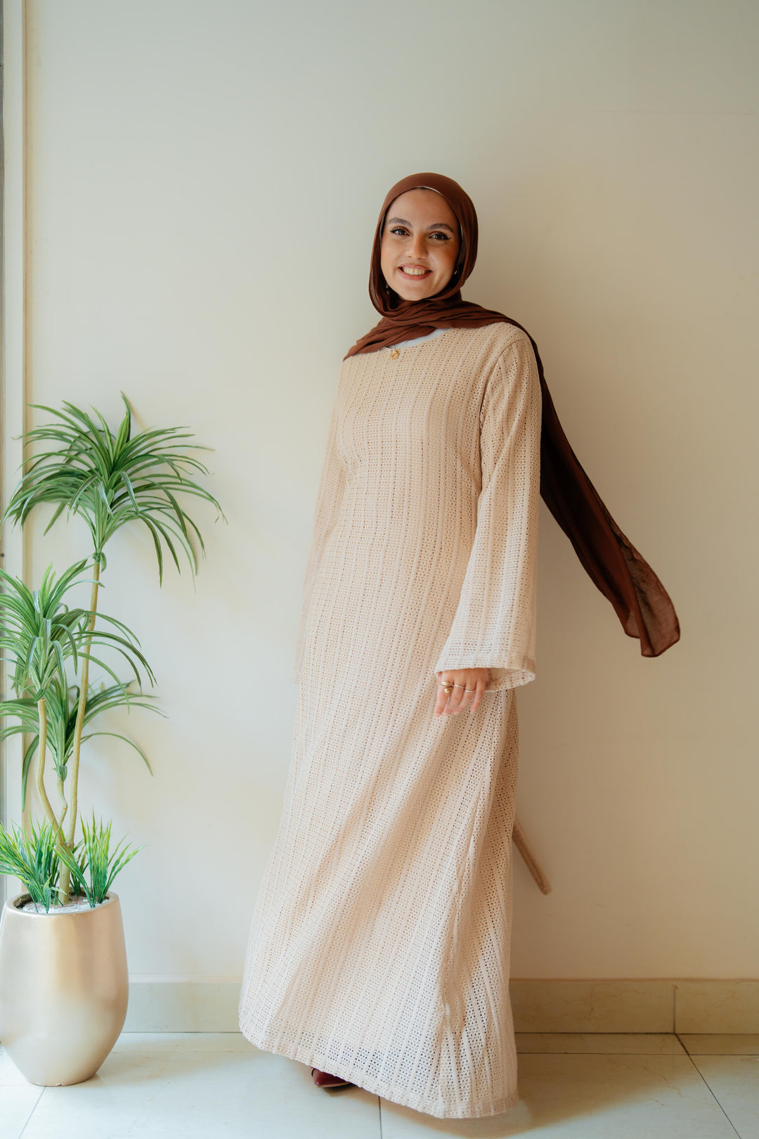 Net Look Dress