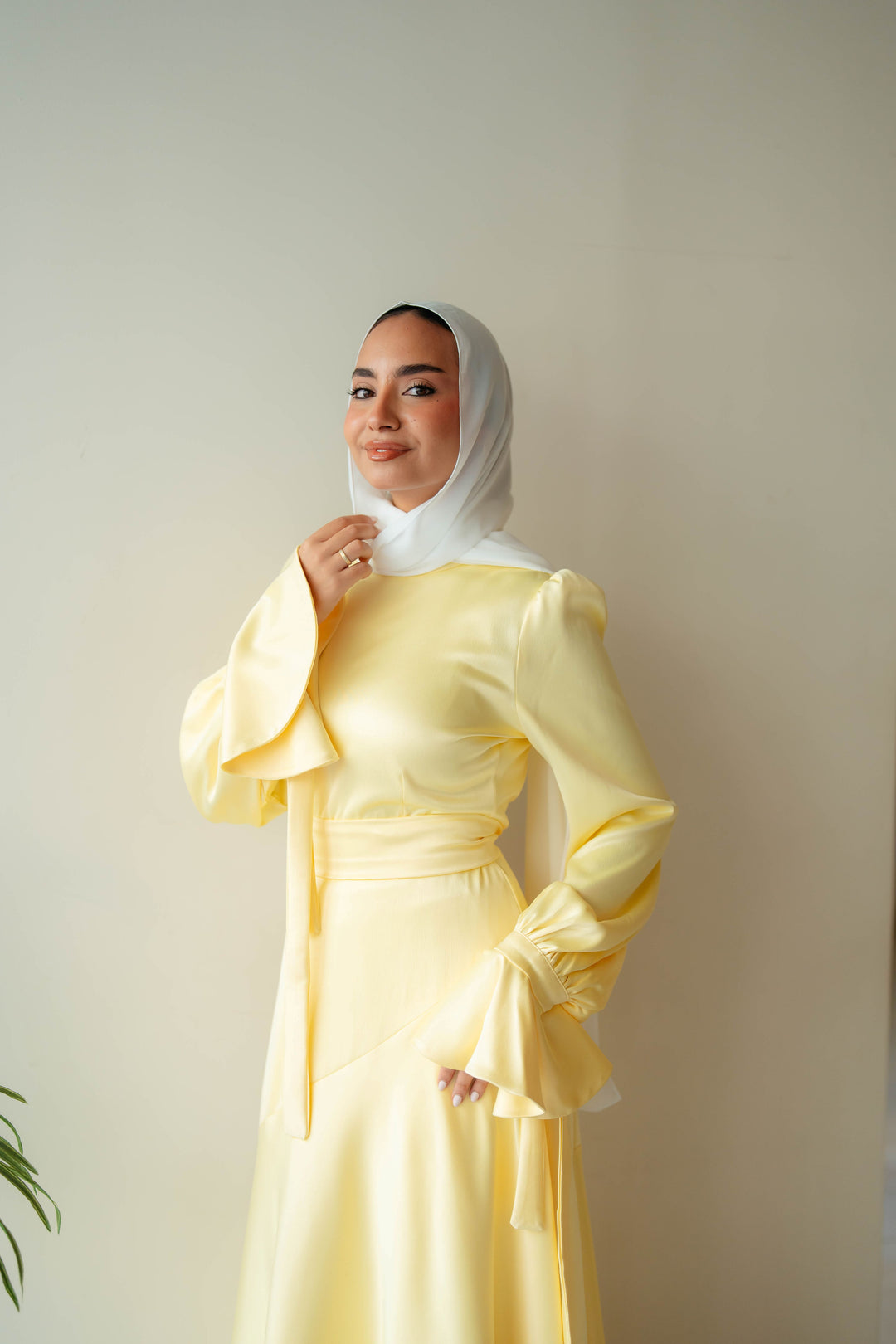 Misk Satin dress