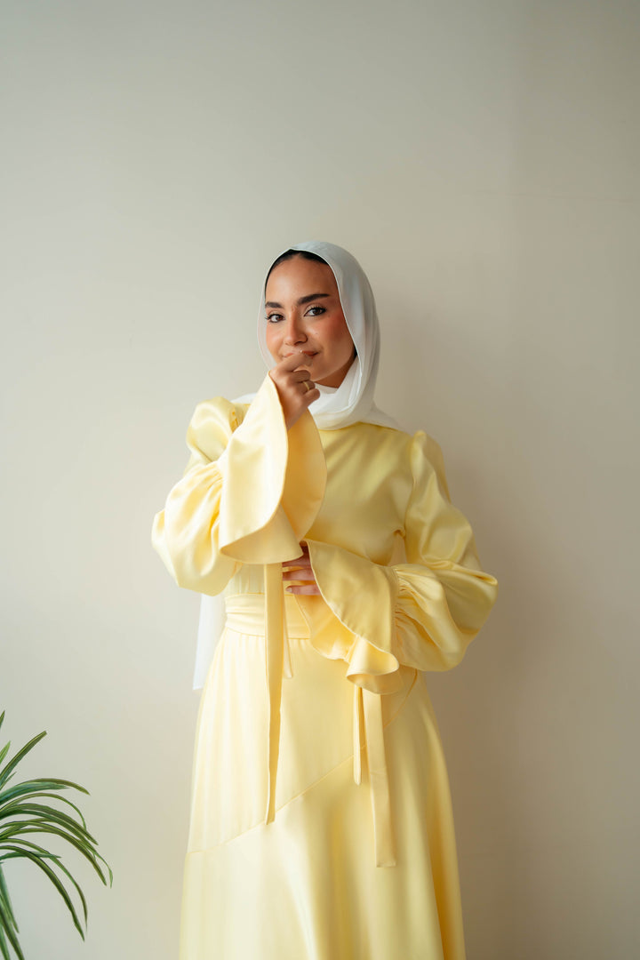 Misk Satin dress