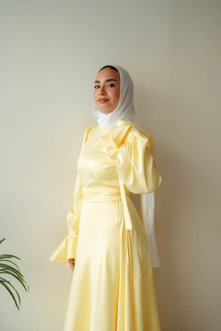 Misk Satin dress