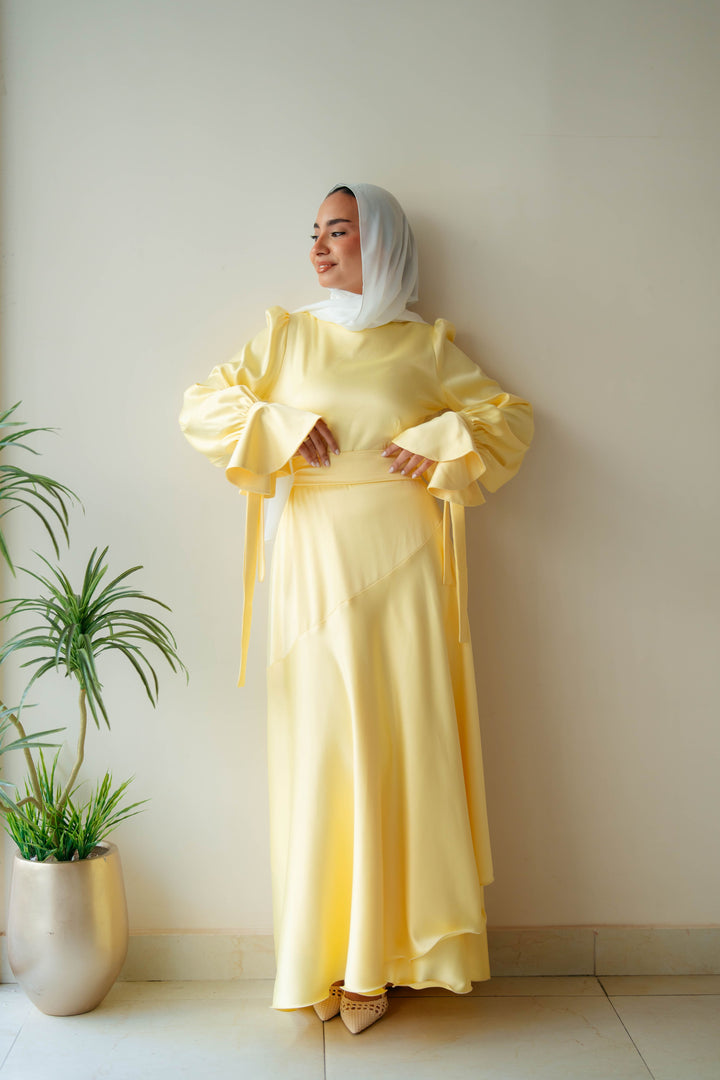 Misk Satin dress