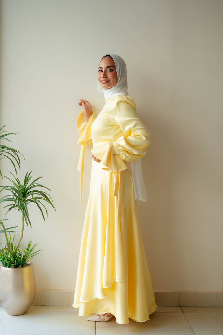 Misk Satin dress