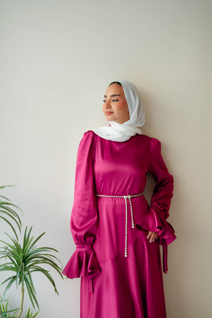 Misk Satin dress