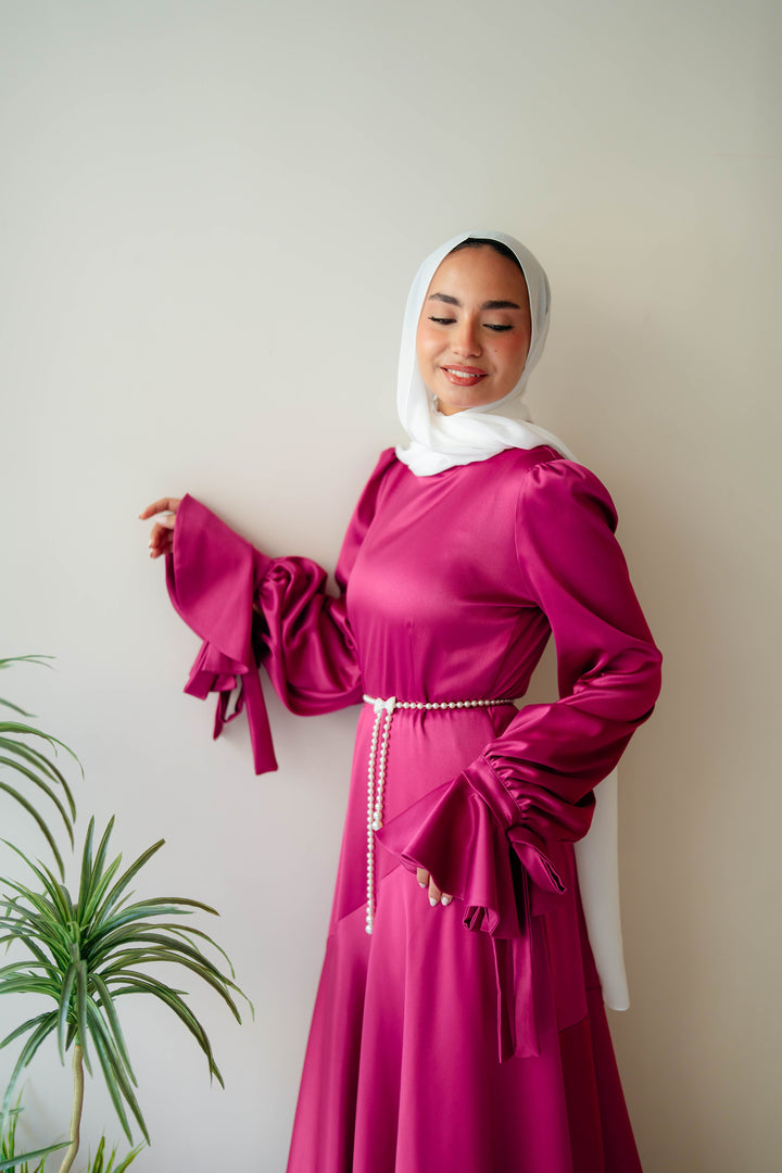 Misk Satin dress