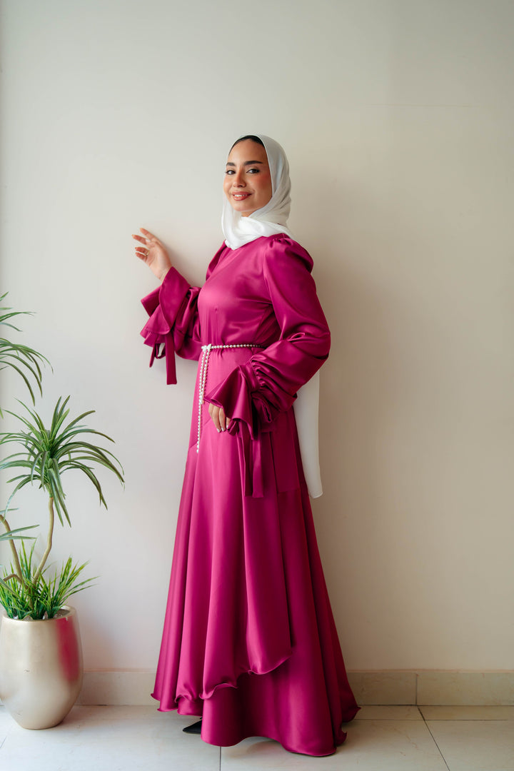 Misk Satin dress