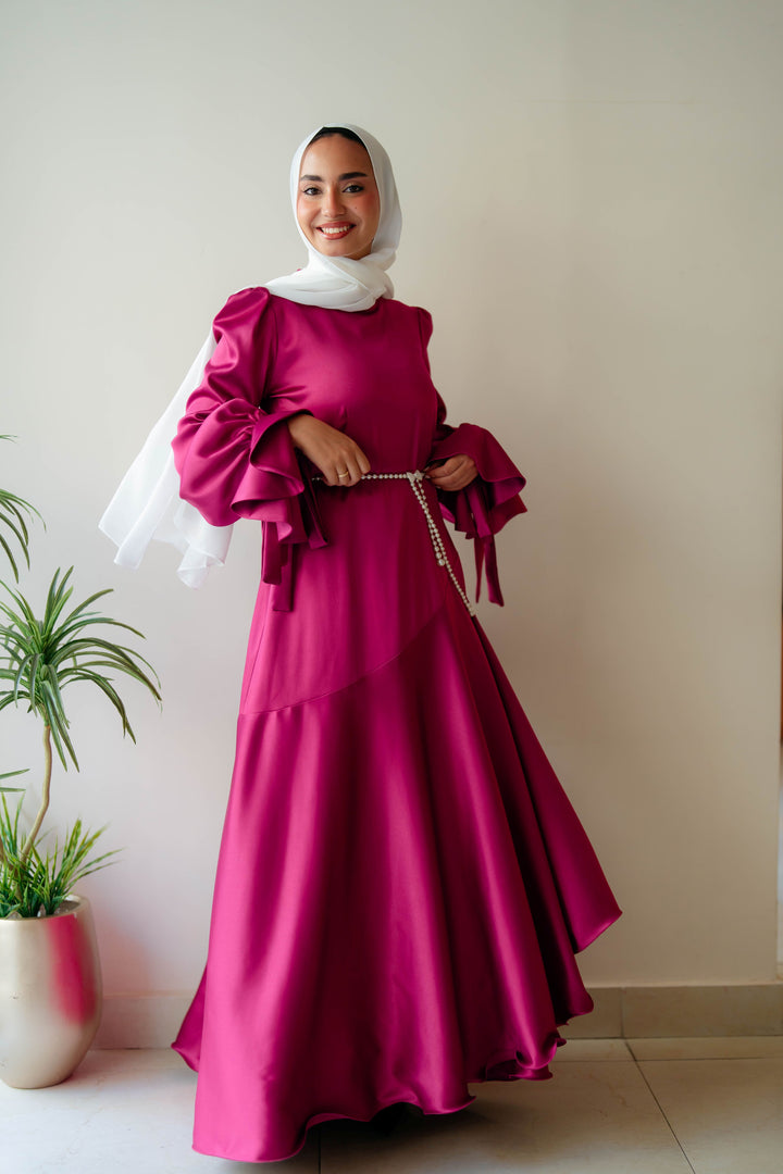 Misk Satin dress