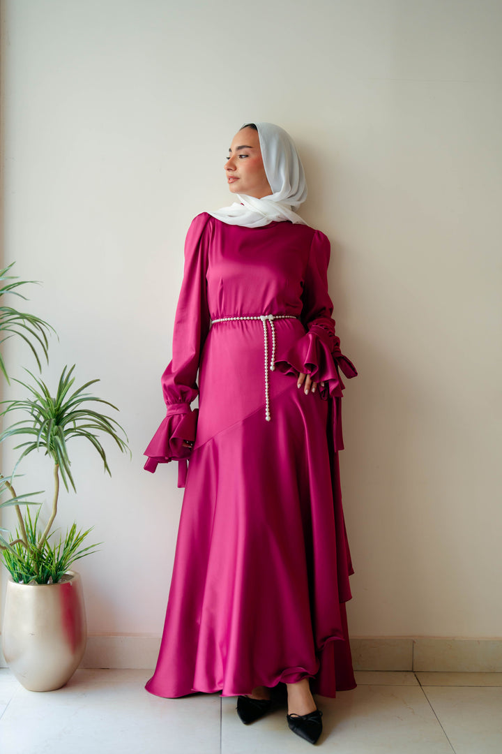 Misk Satin dress