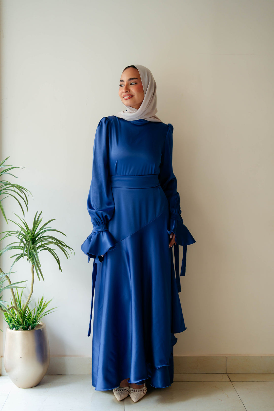 Misk Satin dress