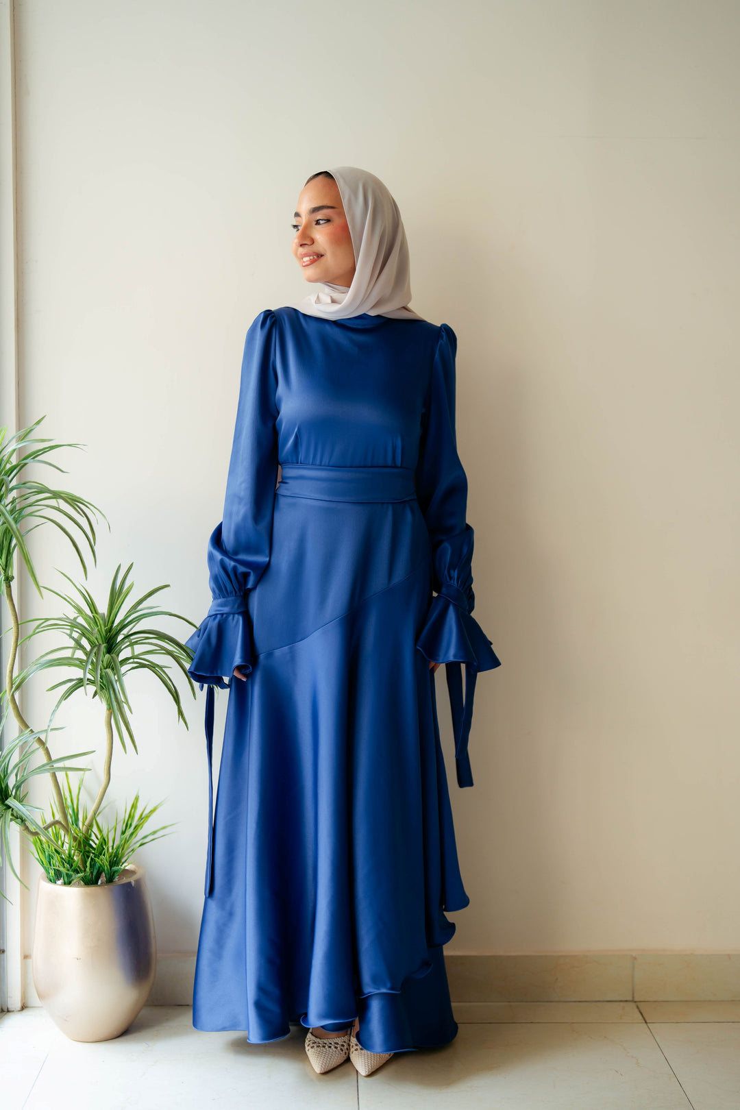 Misk Satin dress