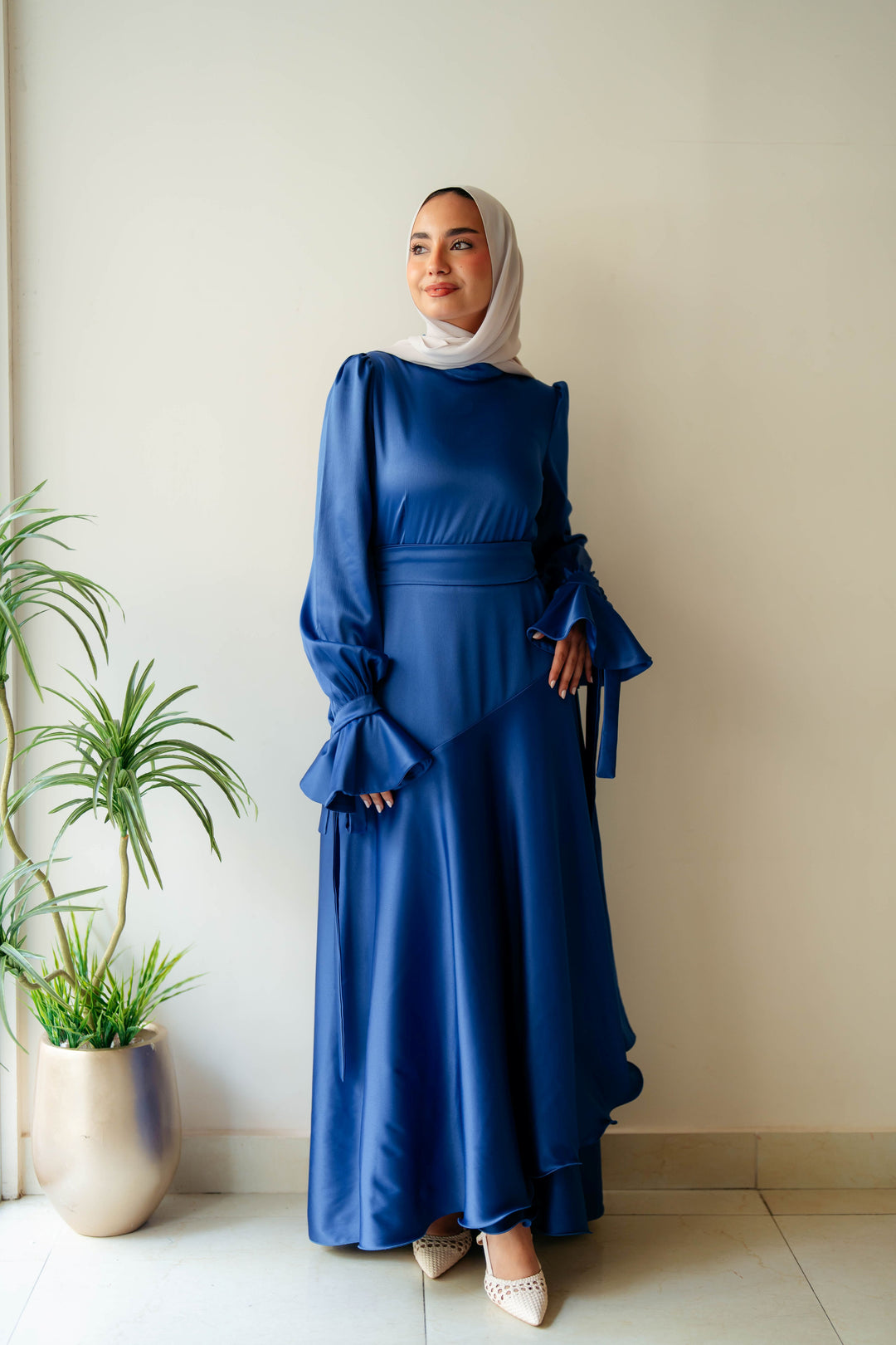 Misk Satin dress