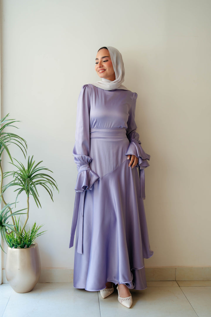 Misk Satin dress