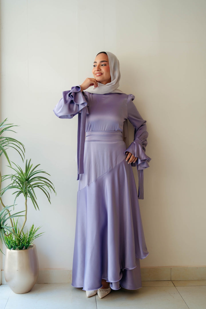 Misk Satin dress