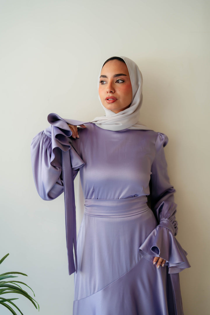 Misk Satin dress