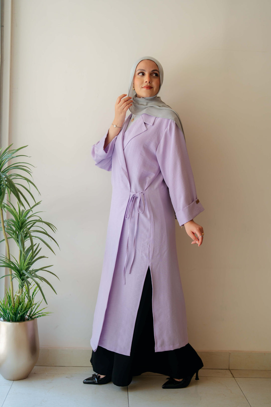 Side Tie Kimono