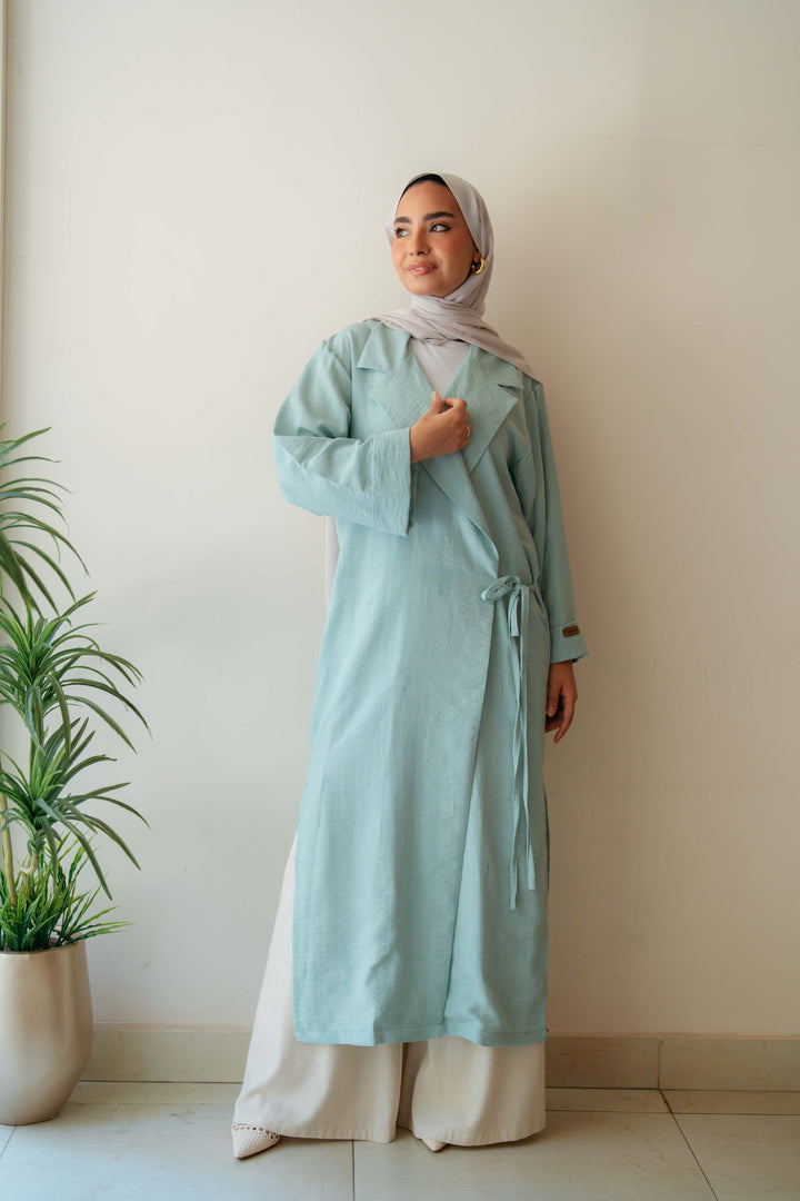 Side Tie Kimono