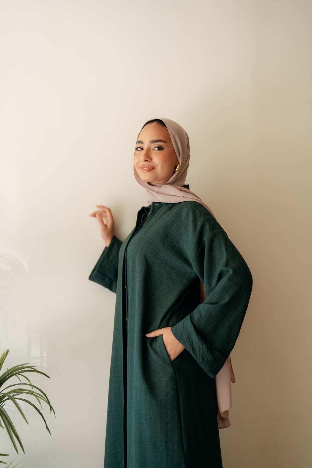 Plain Shirt dress