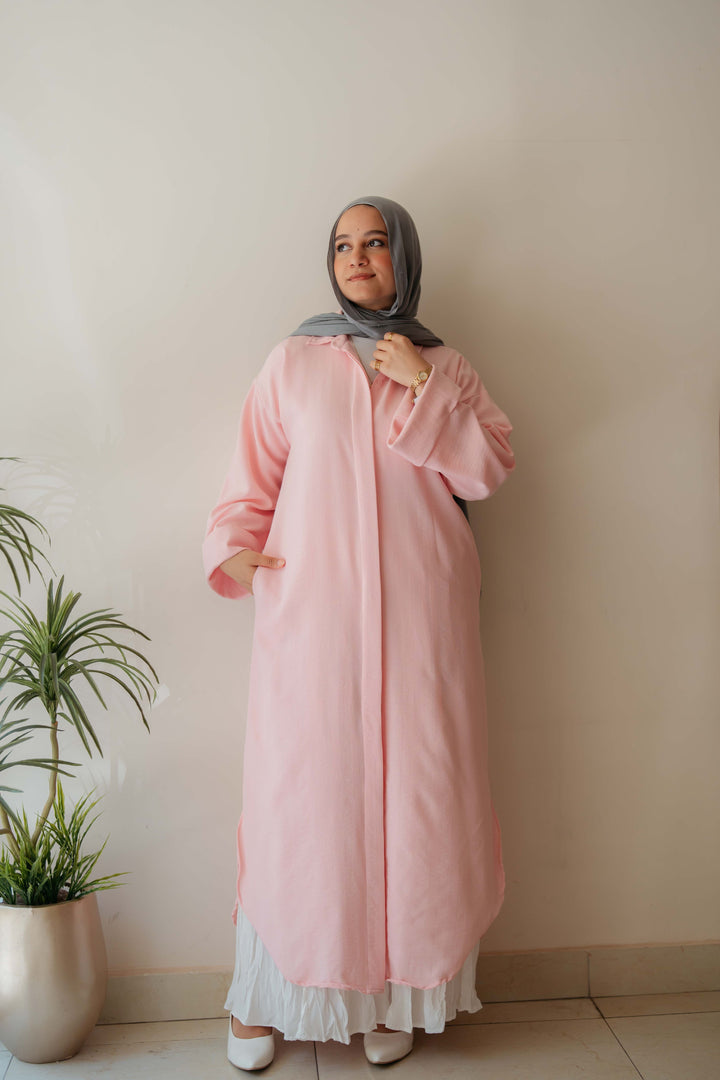 Plain Shirt dress