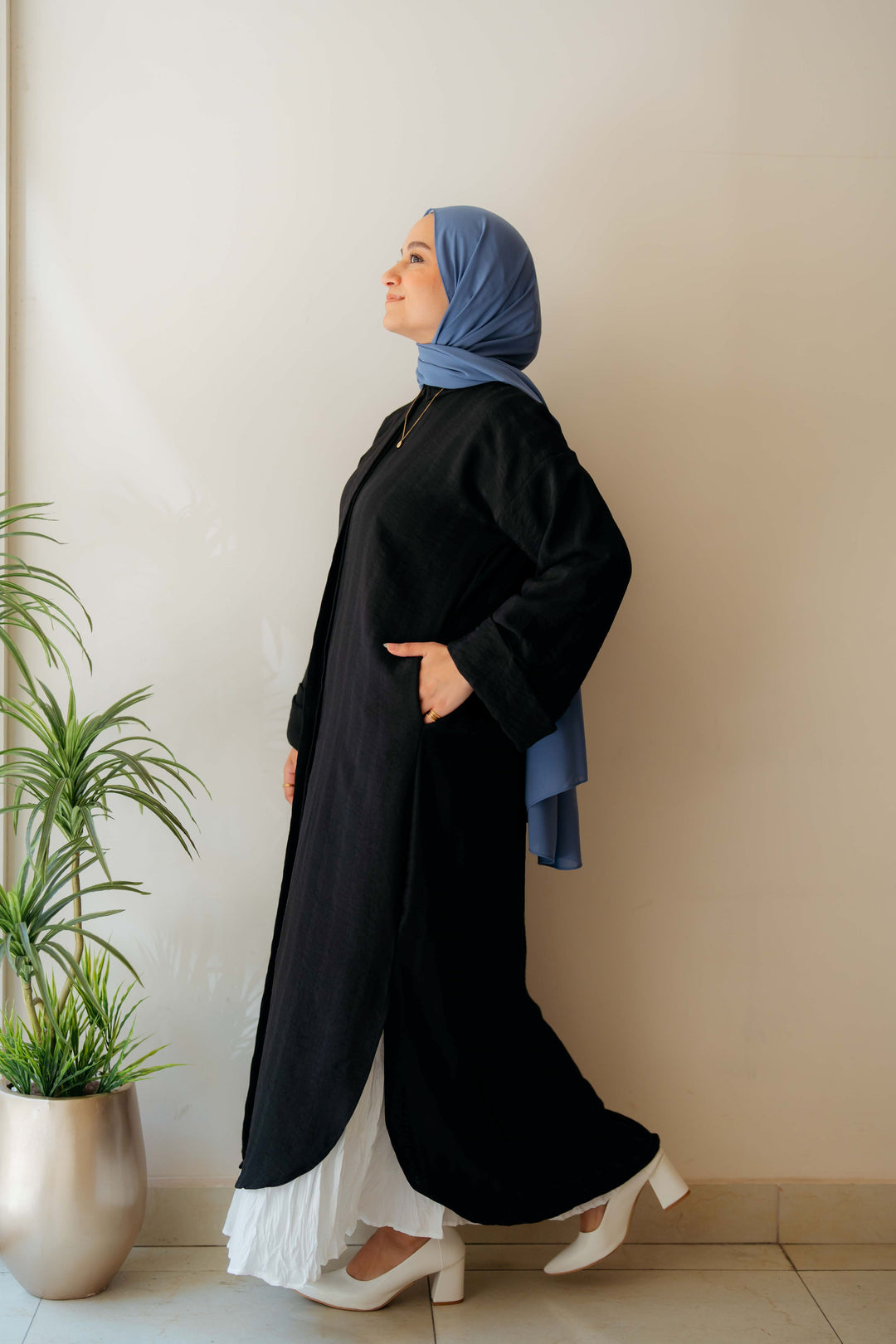 Plain Shirt dress