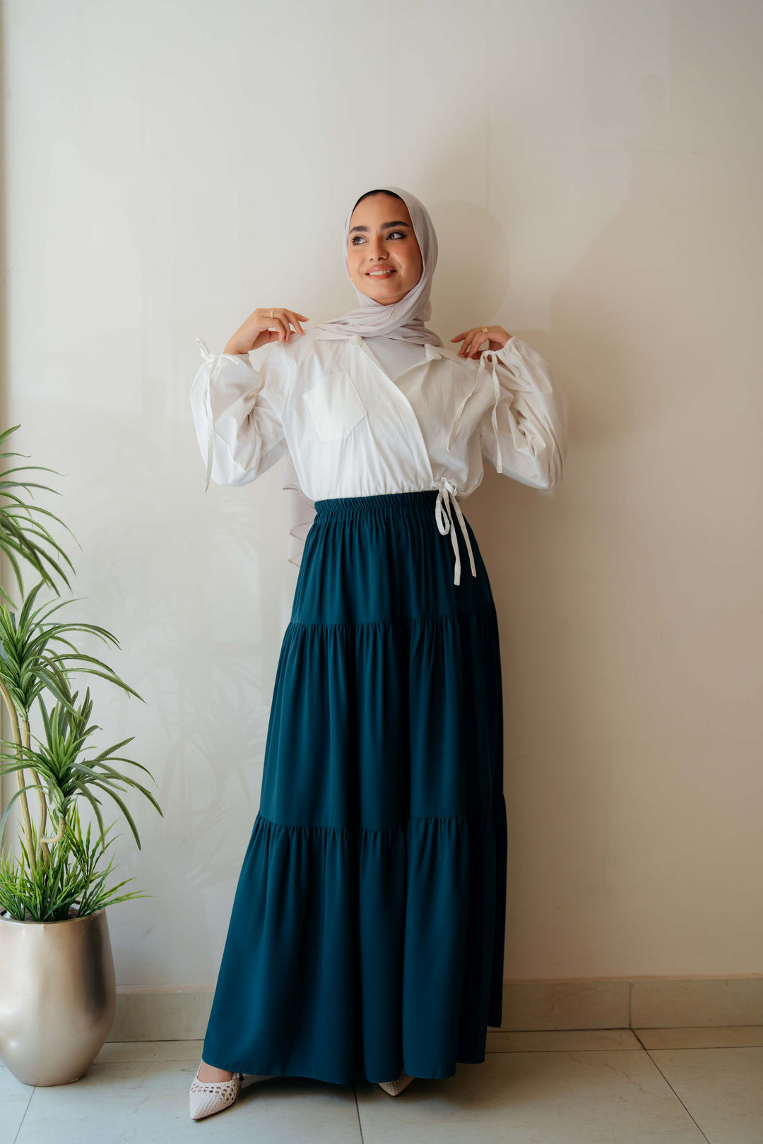 Draped Skirt