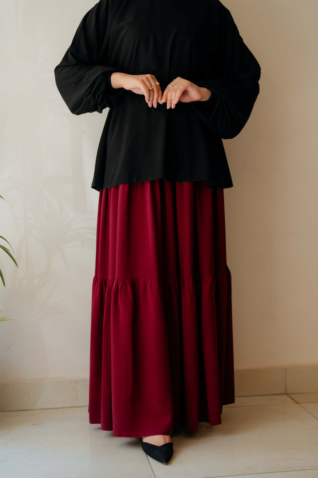 Draped Skirt