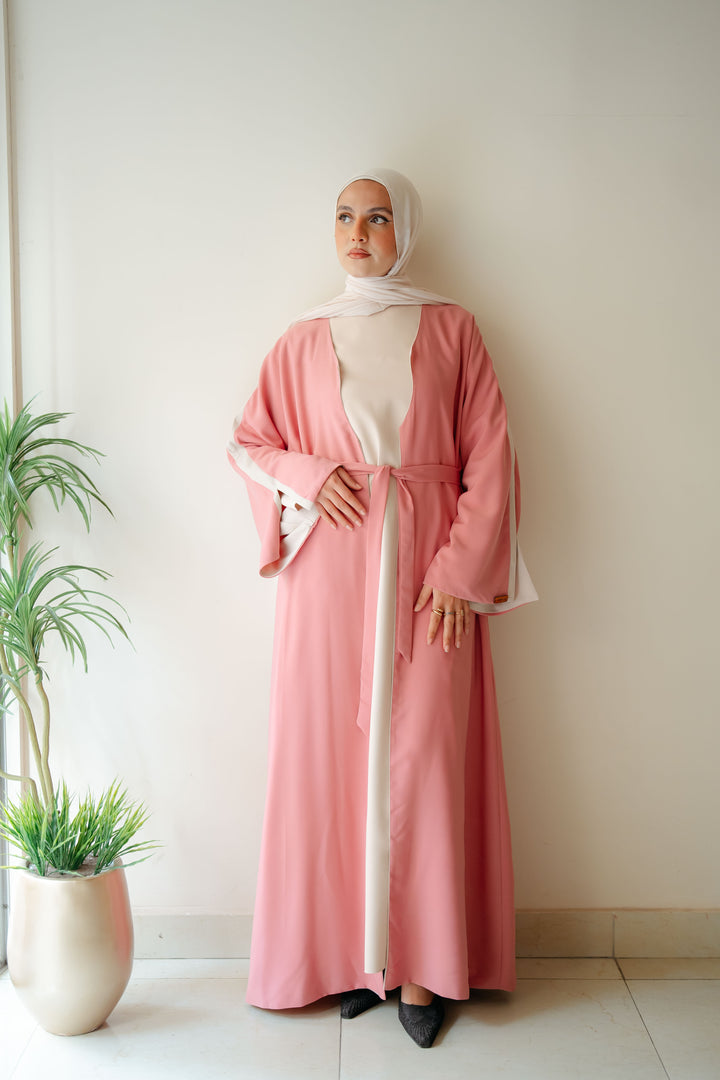 Double face abaya